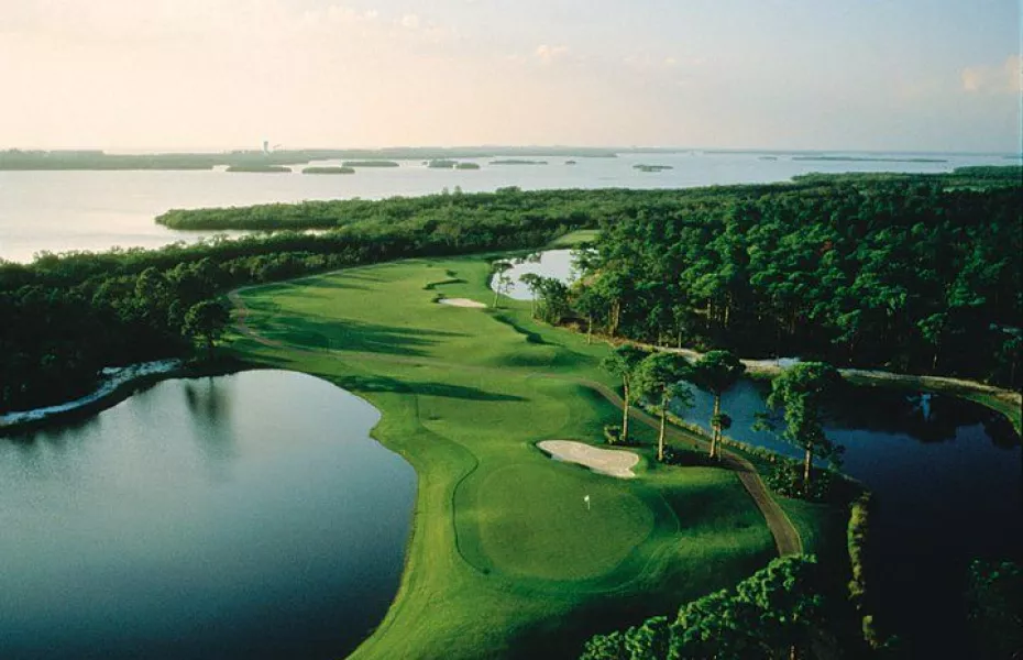 Bonita Bay Club: Aerial view