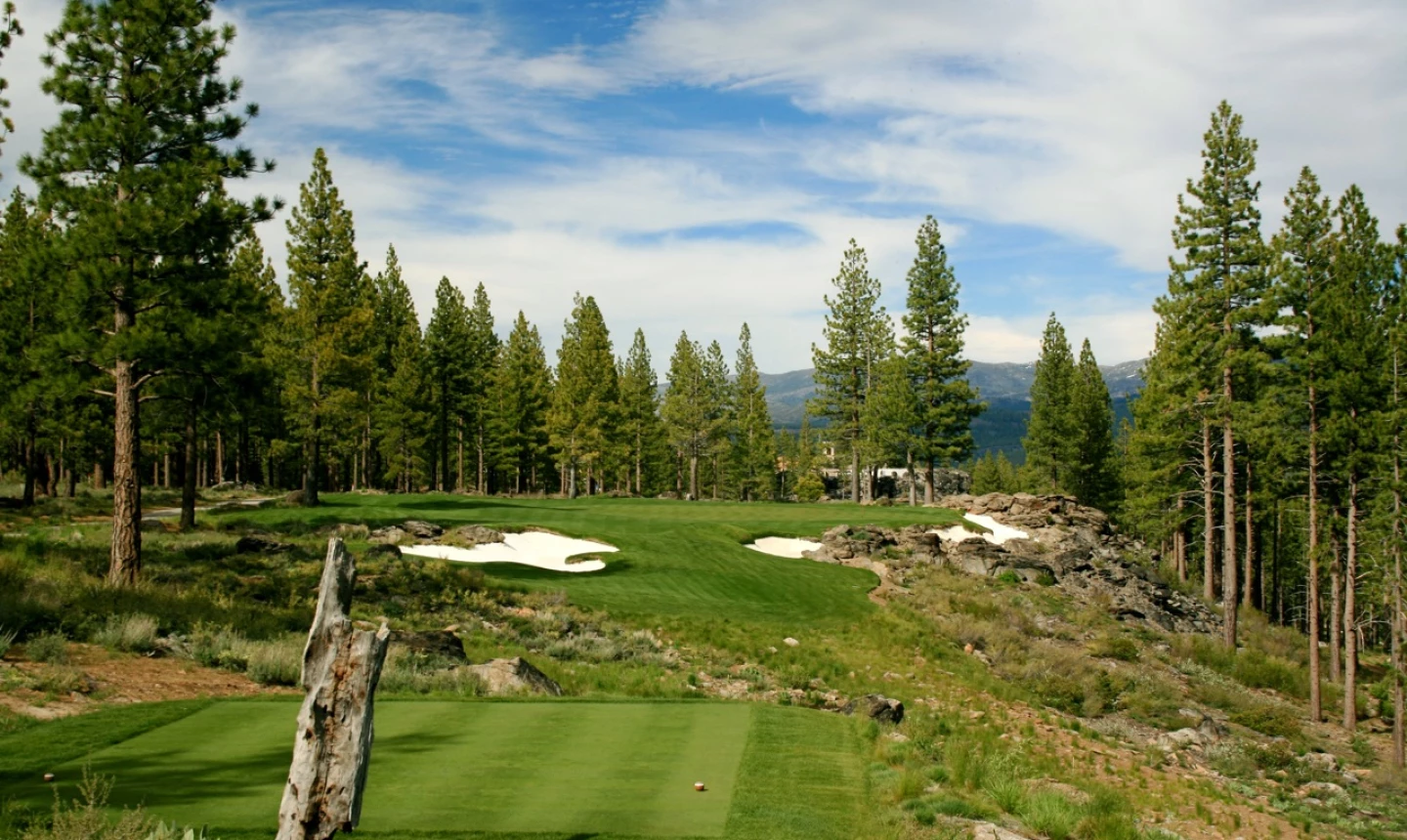 Martis Camp golf course - hole 17