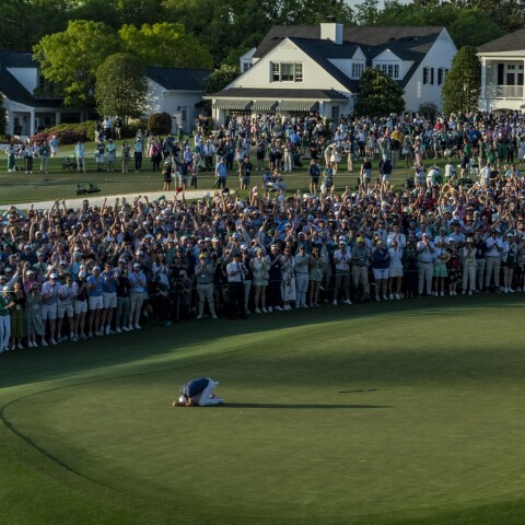 Rory McIlroy - 2025 Masters - reaction 