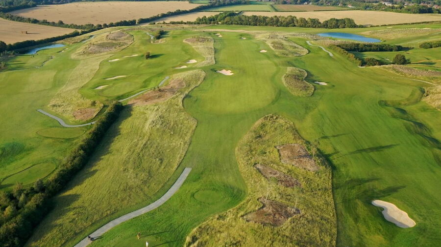 Weybrook Park GC: Aerial