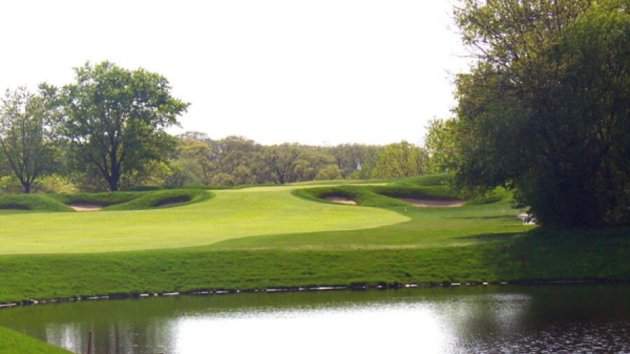 Dubsdread golf course at Cog Hill - hole 7