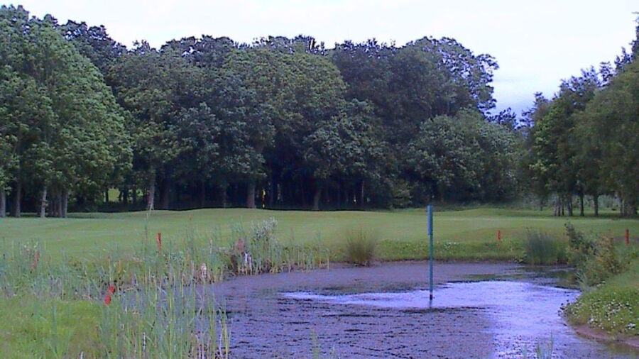 Pond at Poulton Park