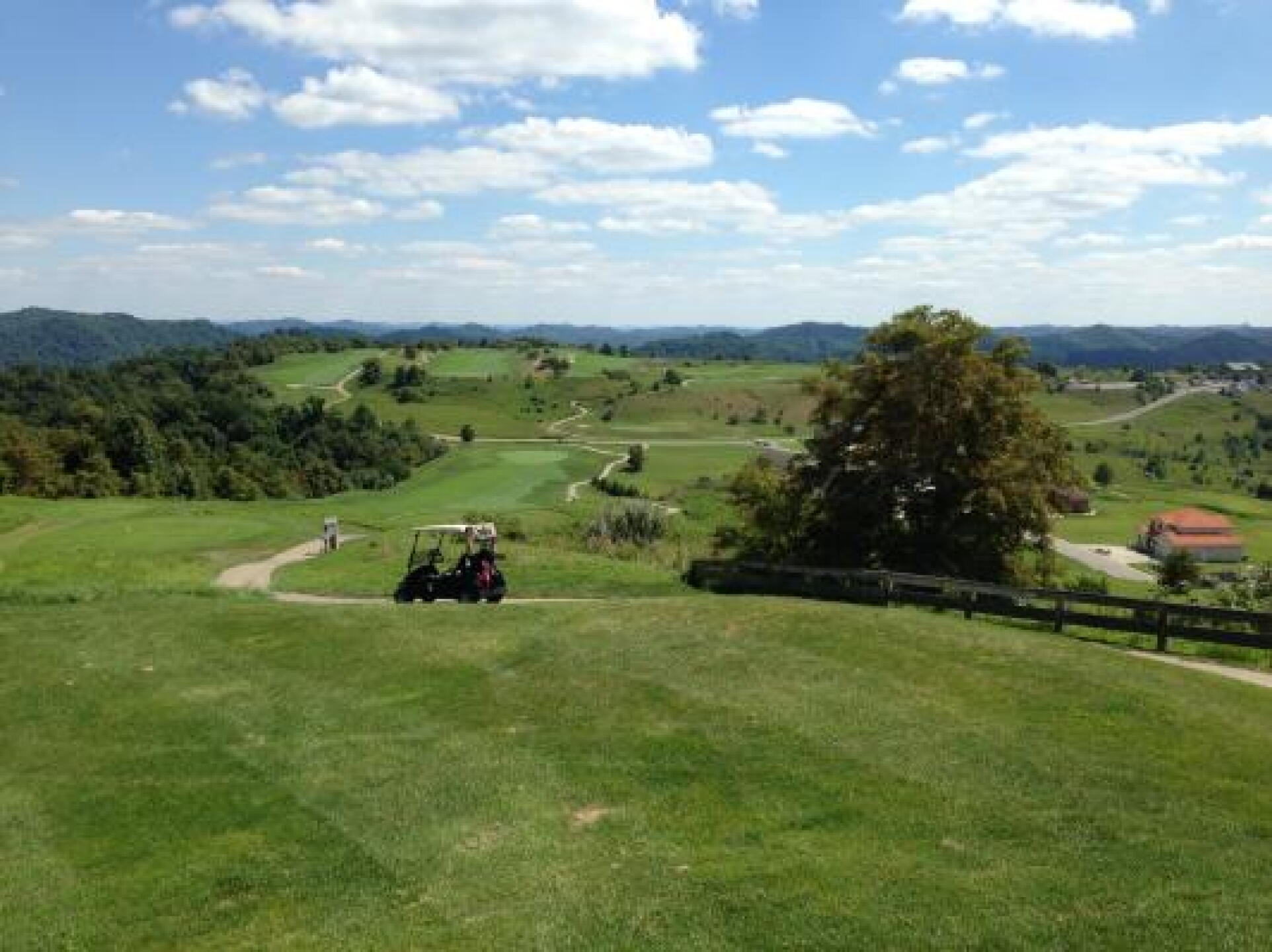 The view from #13 tee is pretty awesome. (Photo submitted by Charles4472371 on 07/26/2013)