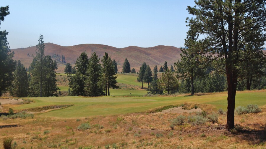 The Retreat & Links at Silvies Valley Ranch - Hankins course - hole 7 