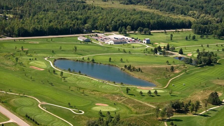 Green Briar GC: Aerial view