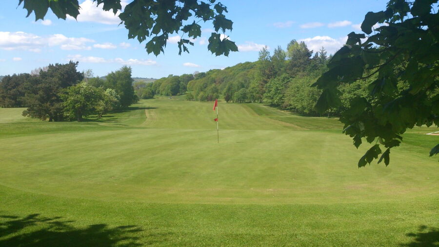 18th green at Keighley