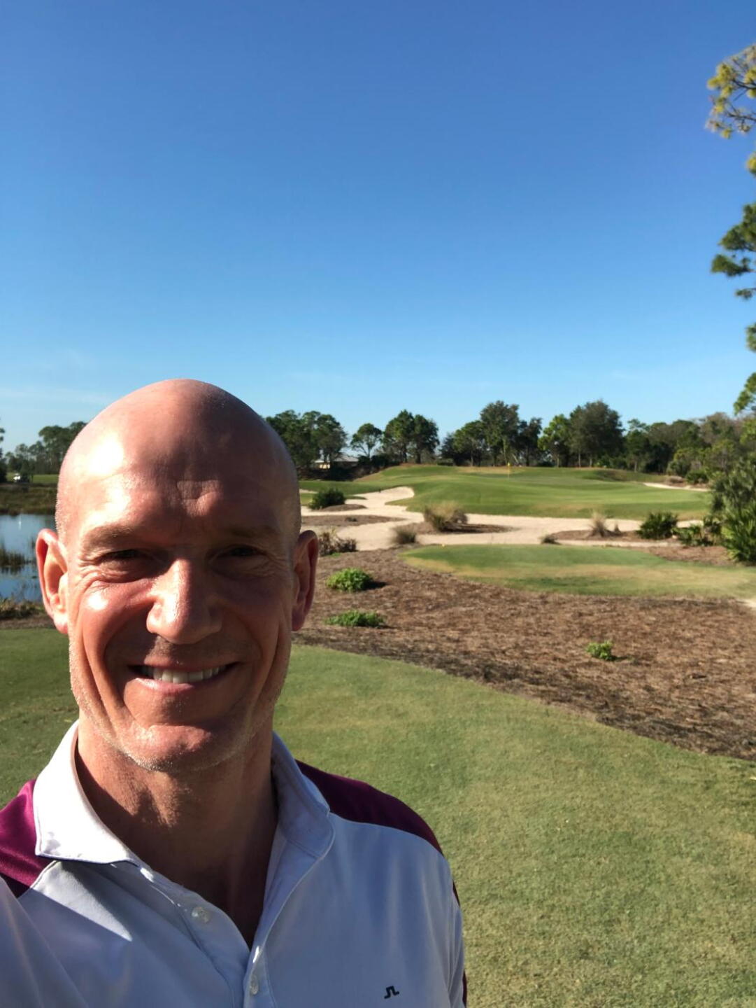 Hole 3 - high risk, high reward. Drive it at your own peril. (Photo submitted by bledsoe2000 on 11/22/2019)