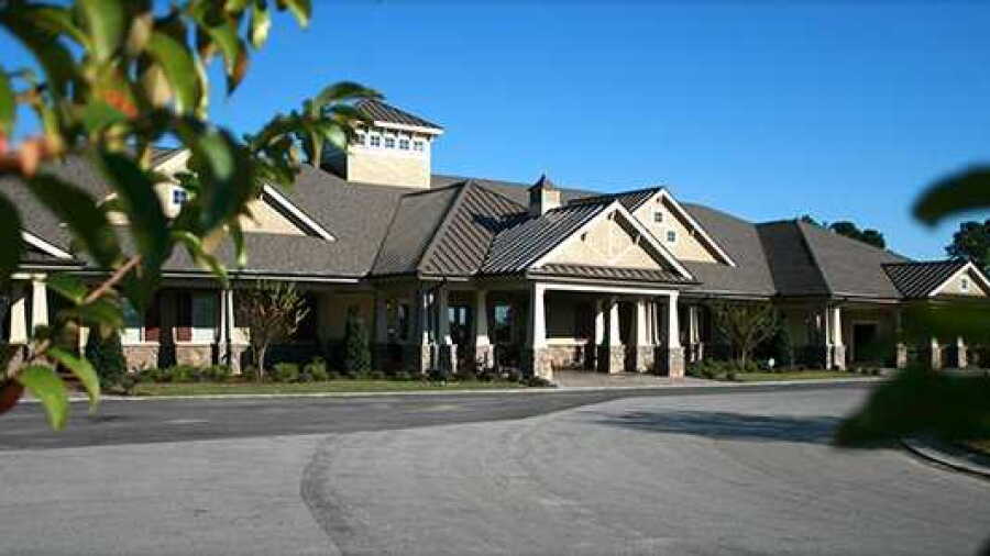 Crow Creek GC: clubhouse