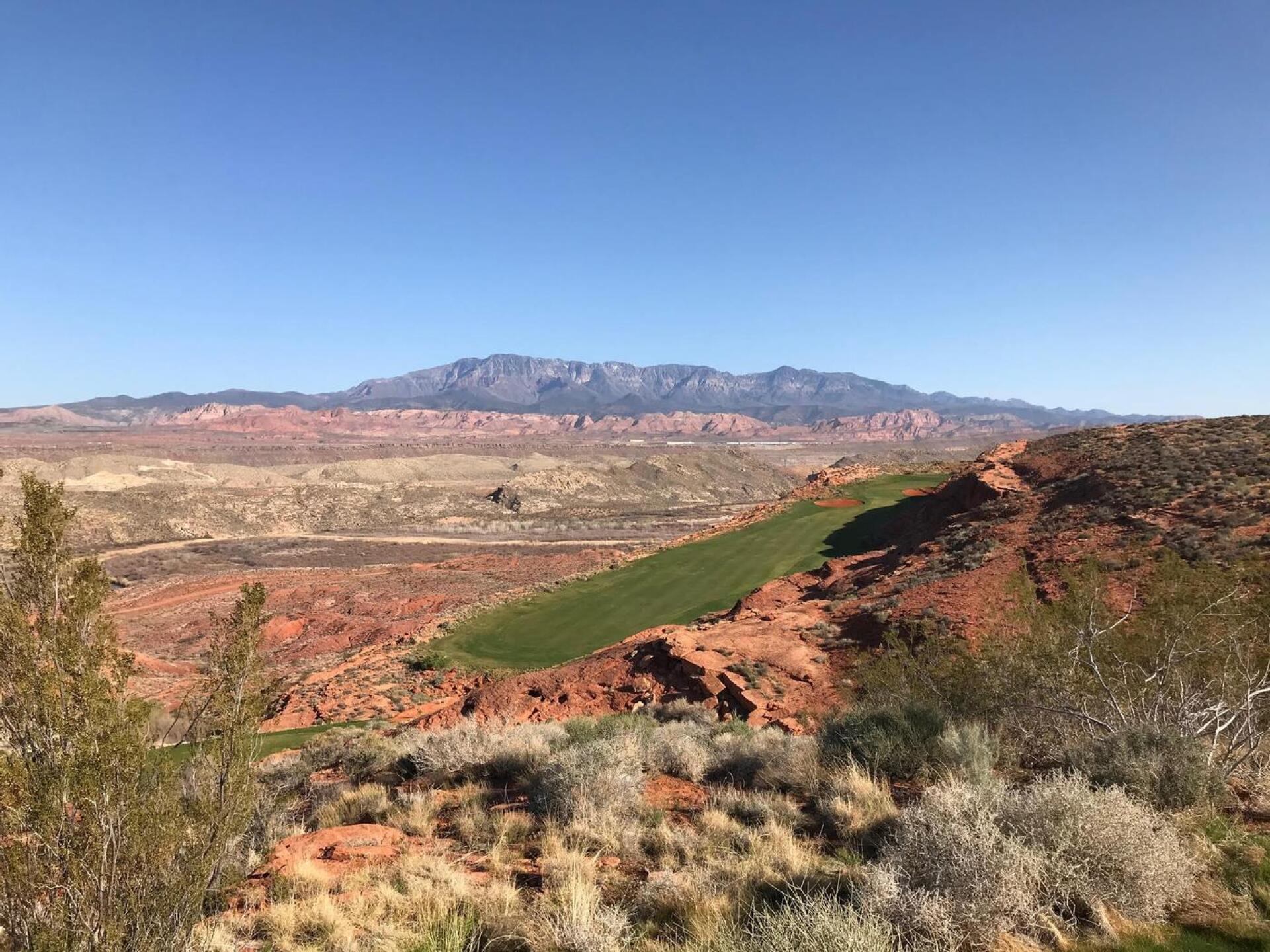 No. 12 is the beginning of a scenic stretch of clifftop holes. (Photo submitted by JasonDeeganGA on 04/14/2021)