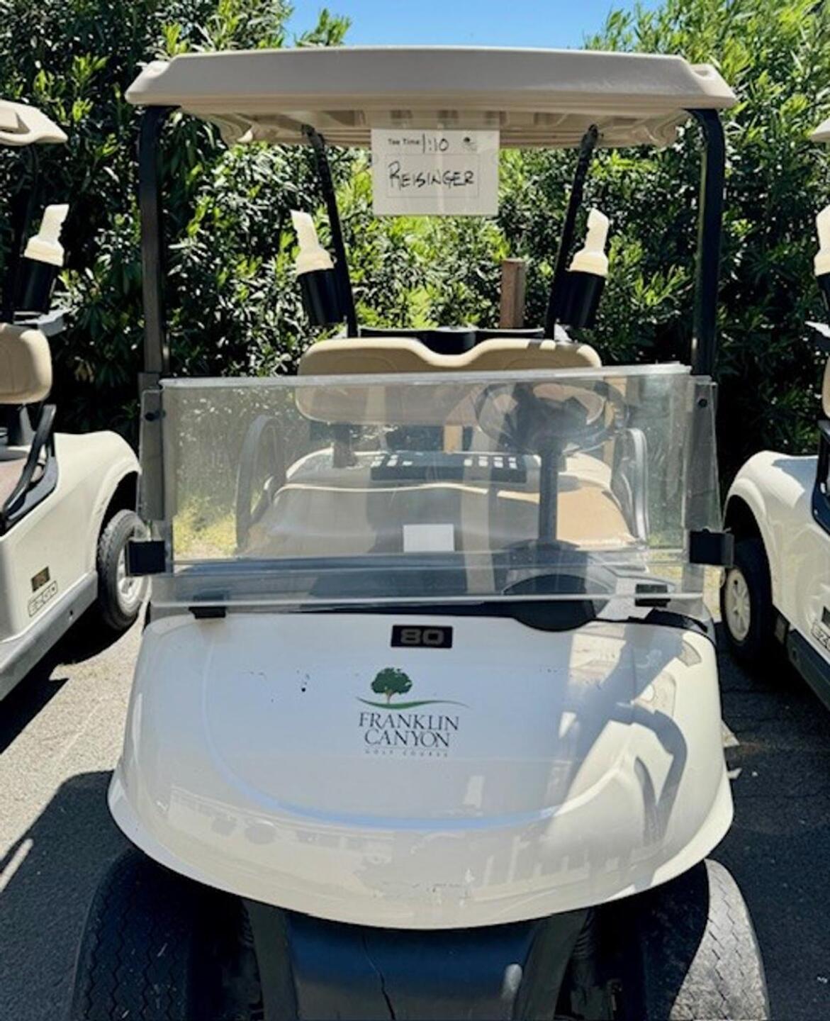 I like they put your reservation name on the carts (Photo submitted by edrick707 on 04/29/2024)