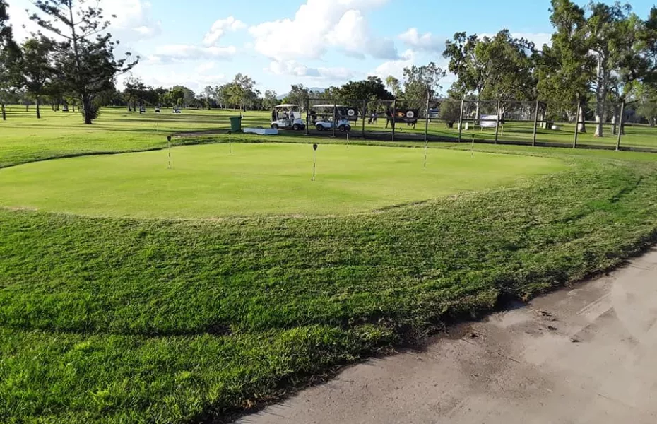 Proserpine GC: Putting green 