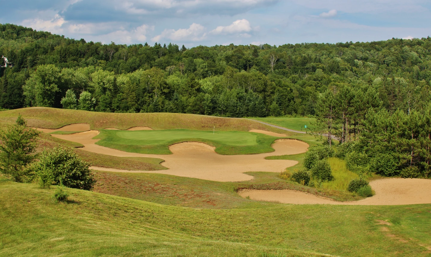 Golf Manitou - hole 10
