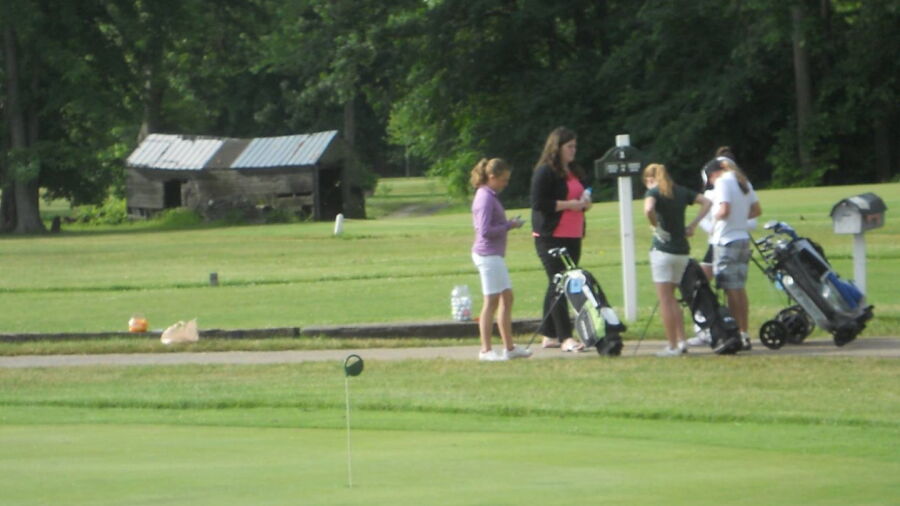 Beechwood Greens GC: Practice area