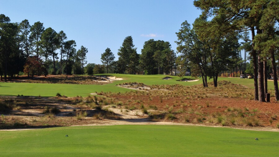 Pinehurst's No. 2 golf course - hole 13
