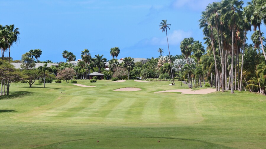 Four Seasons Resort Nevis golf course - hole 2