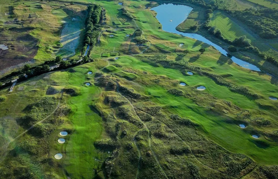 Ingrebourne Links GCC - North: Aerial