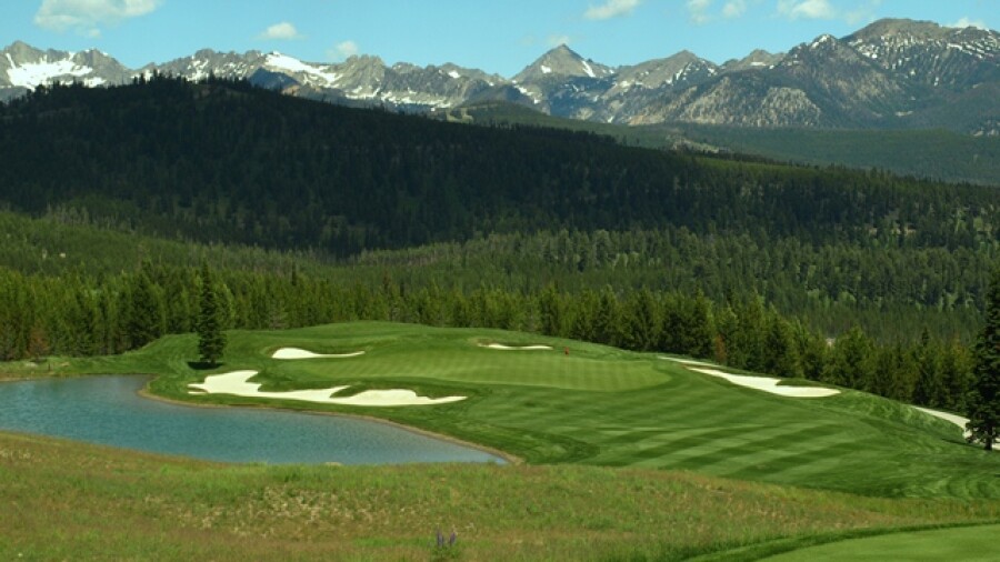 The Club at Spanish Peaks golf course - No. 15