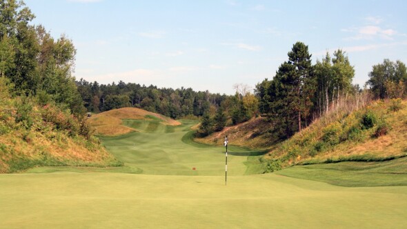 Giants Ridge resort - Quarry golf course - 9th