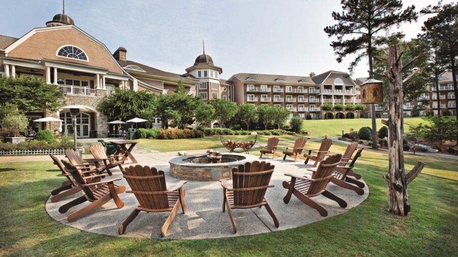 Ritz-Carlton Lodge, Reynolds Plantation - campfire