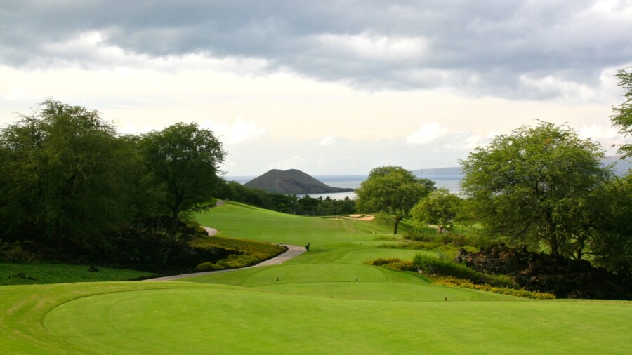 Emerald Course at Wailea Golf Club - hole 18
