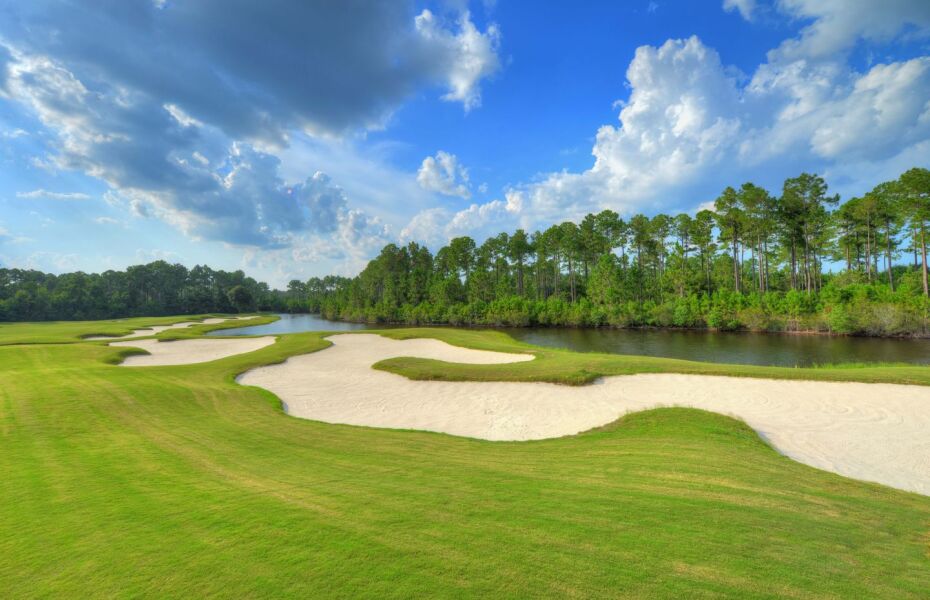 Amelia National Golf and Country Club in Ferandina Beach, Florida, USA
