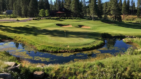 Grizzly Ranch Golf Club - hole 18 