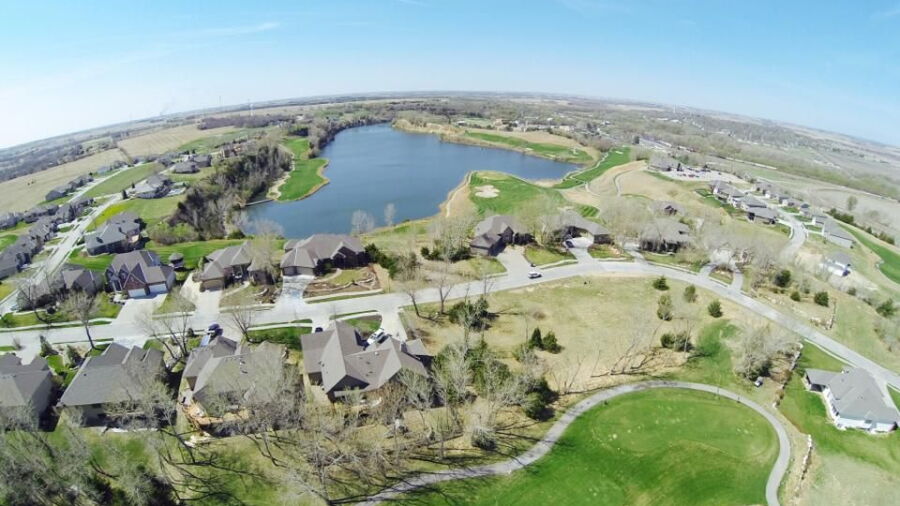 Iron Horse GC: Aerial view