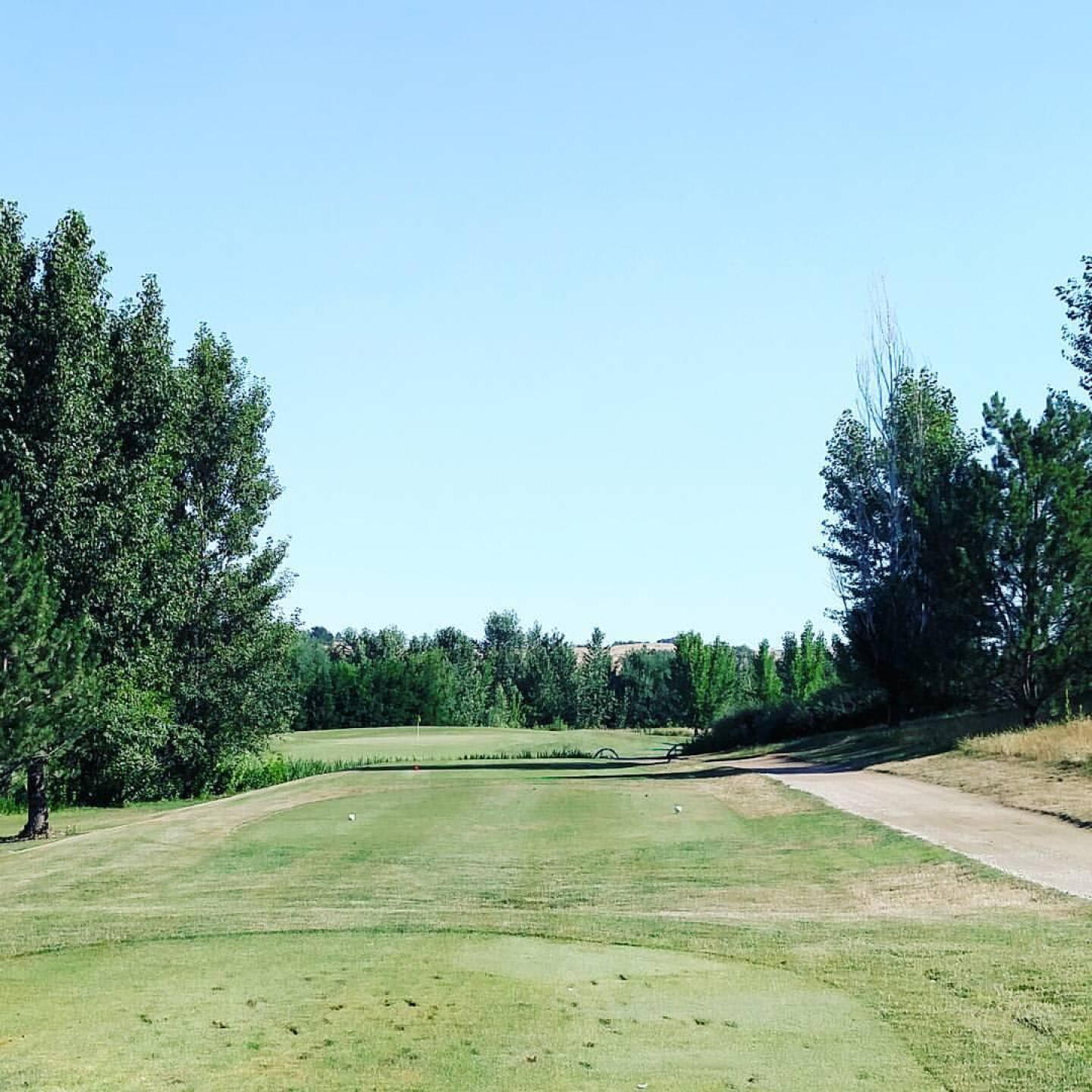 188 yard par 3 13th, pin high played 196 today. The tee is up a bit and a reached with a 7i (Photo submitted by sorenj on 07/13/2017)