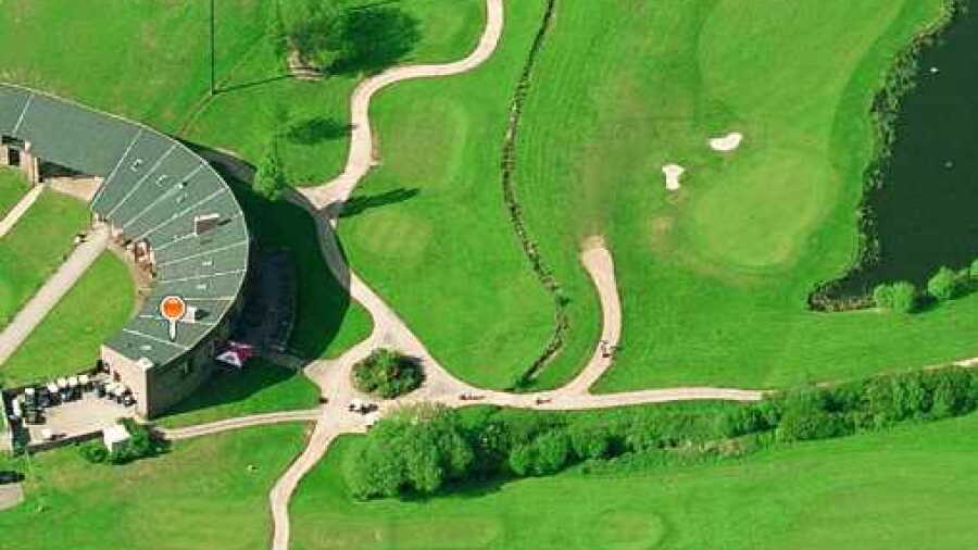 Playgolf Bournemouth: Aerial view