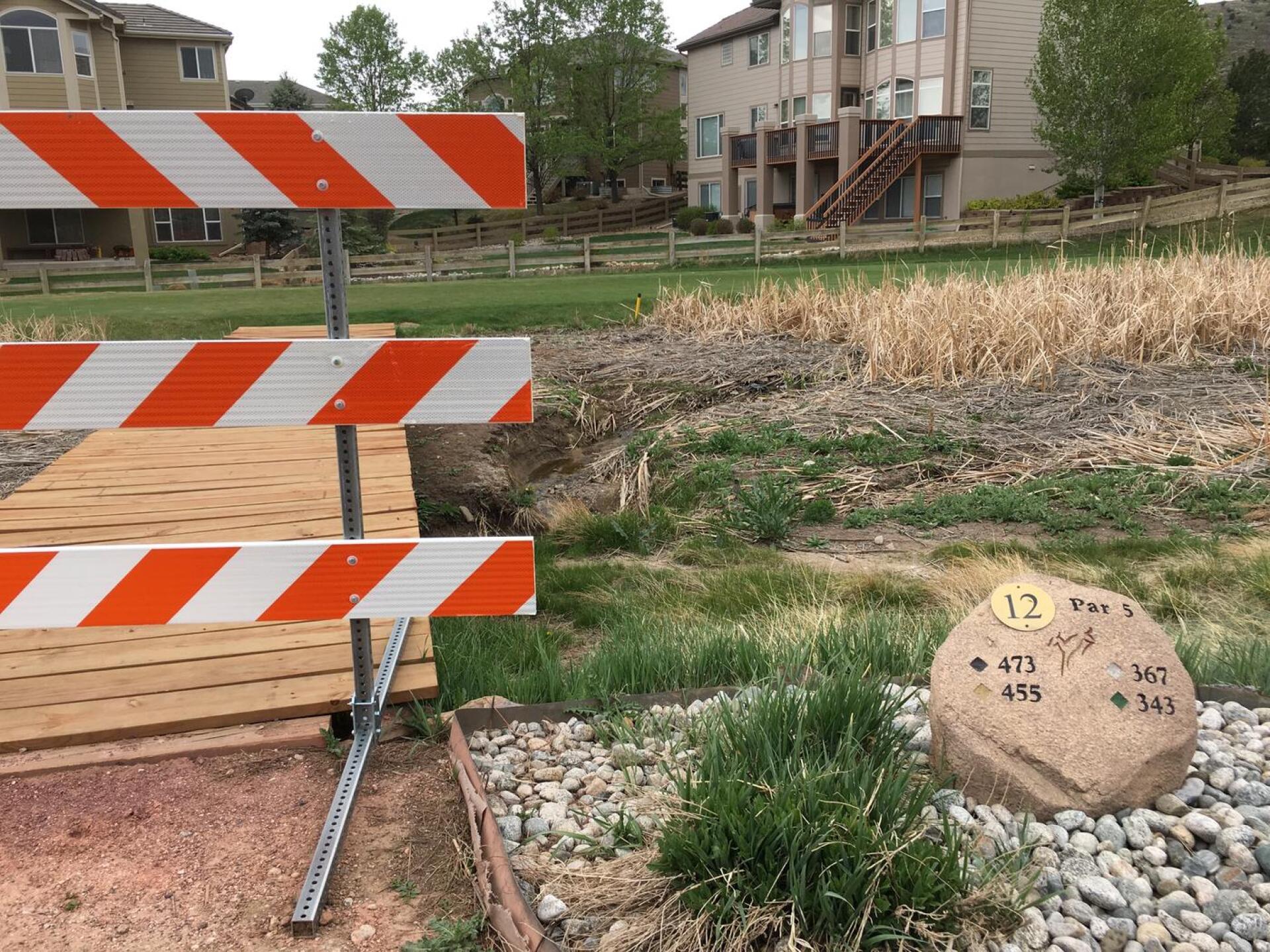 It's your "lucky day" at #12, advance up 150 yards from the tee, making this par 5 a poor excuse for a par 4, but do not pass go and do not collect 200 dollars (Photo submitted by cbcruz305024 on 04/21/2017)
