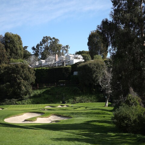 Riviera Country Club - sixth hole 