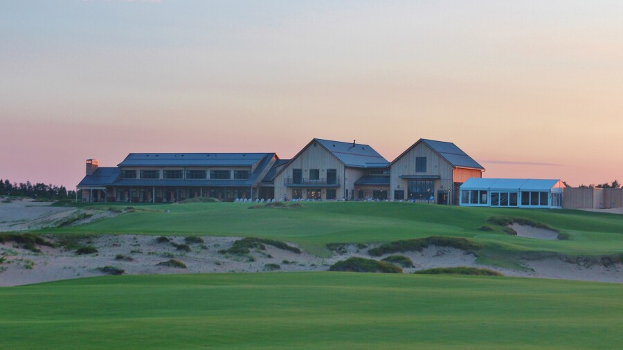 Sand Valley Golf Resort clubhouse