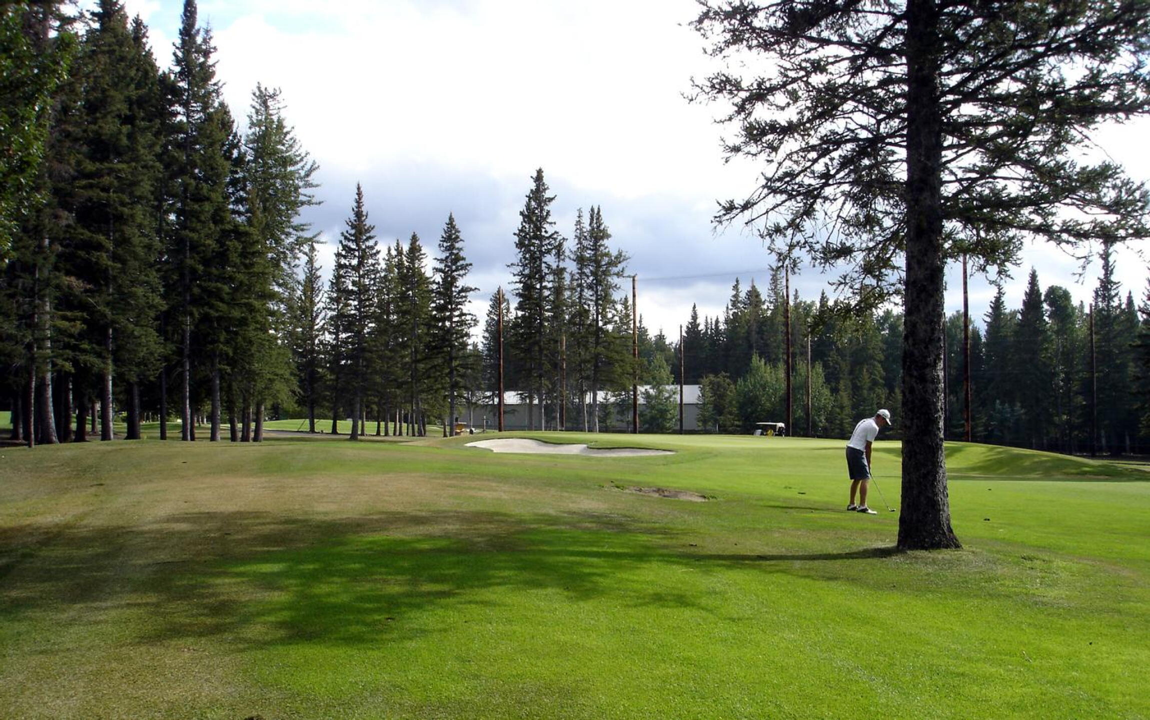 Sundre GC, Hole 13, Par 4, 376 yds (Photo submitted by DYakimec on 08/21/2021)