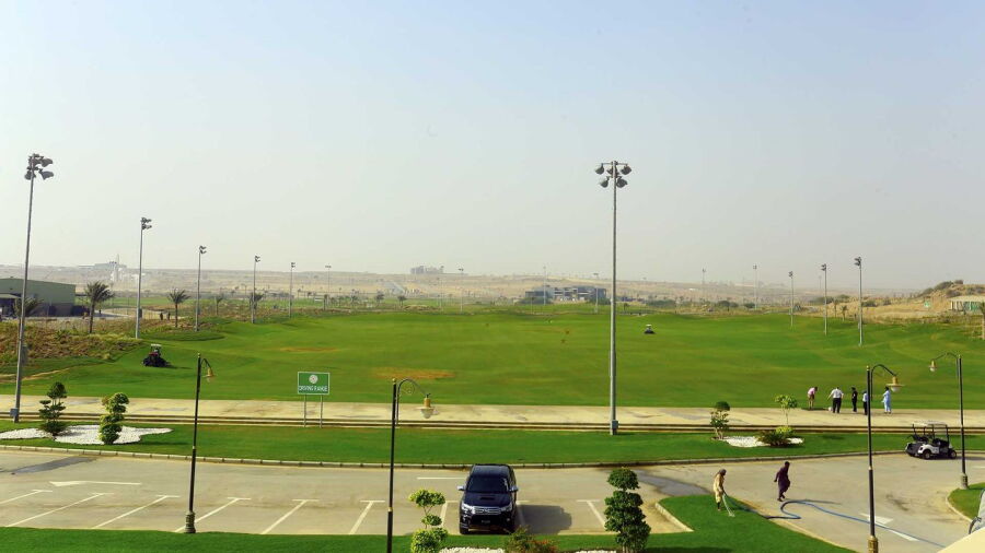 Rayhan Hills GC: Driving range