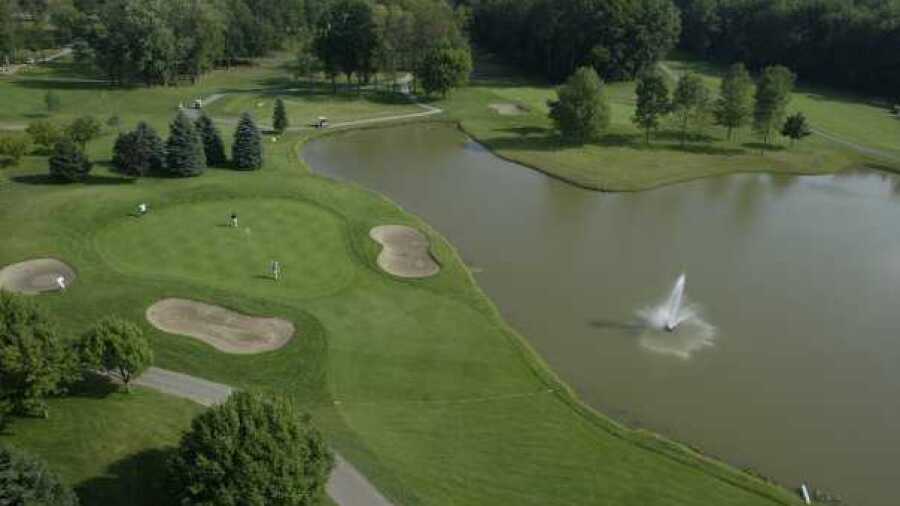 West at Sycamore Hills GC: #9
