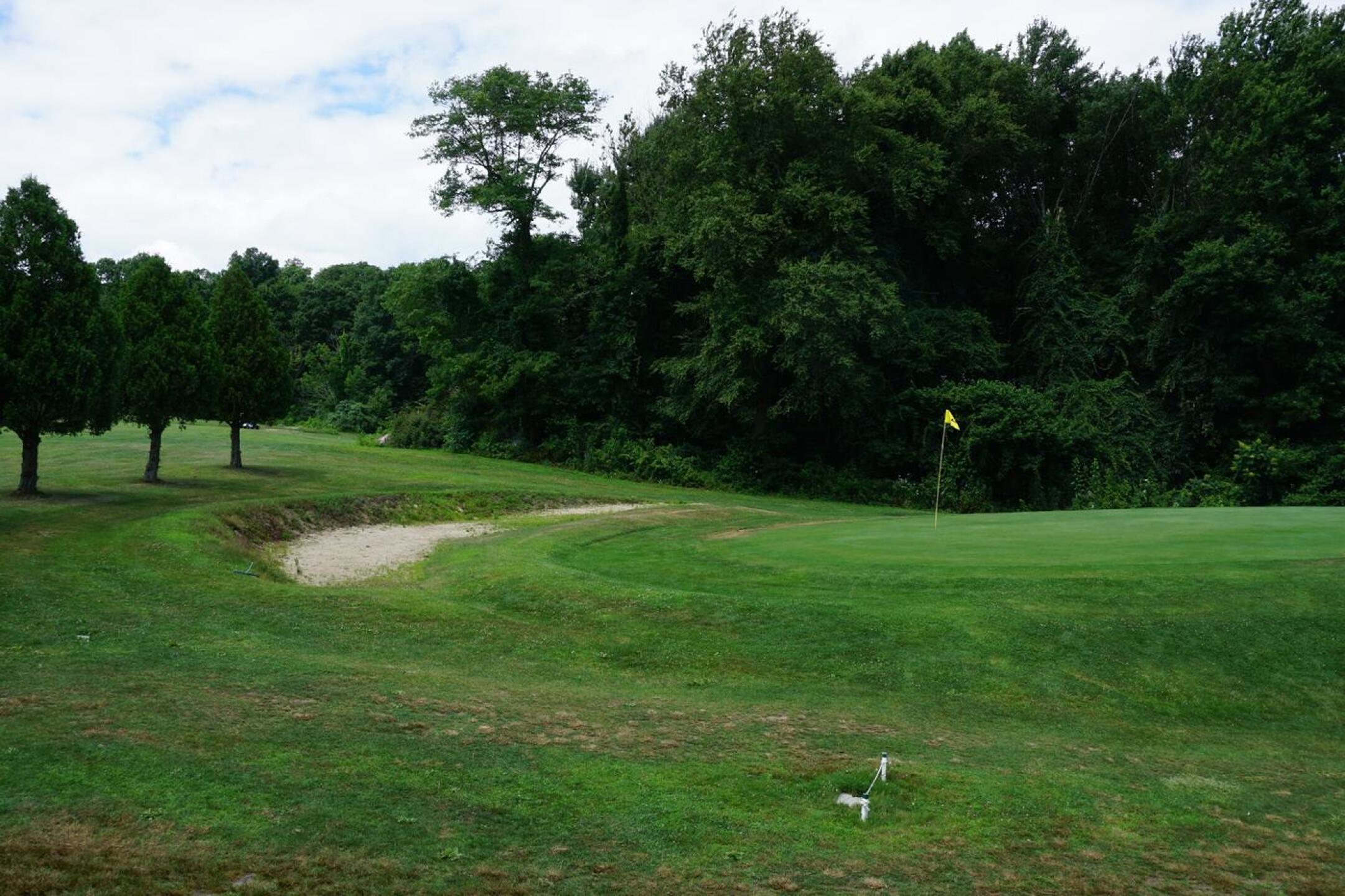 Green one: 436 yard, dead-uphill par four that plays more like 490. (Photo submitted by AptlyLinked on 07/13/2020)