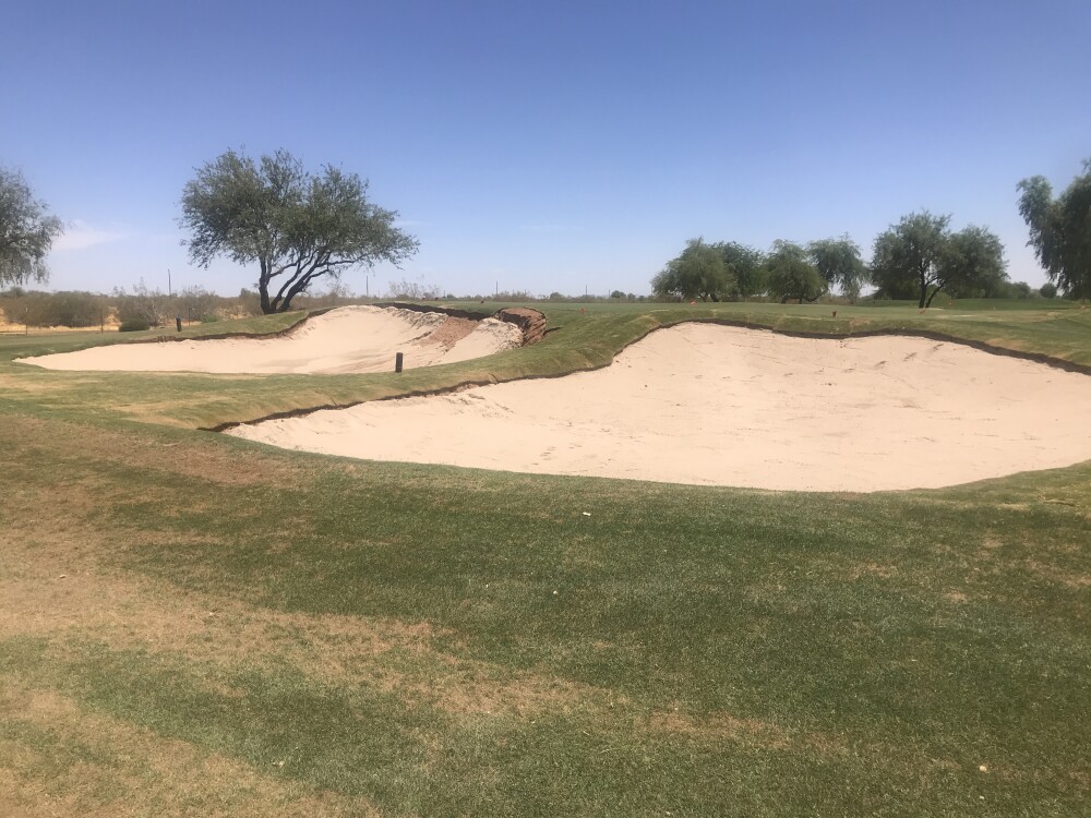 Talking Stick - new bunkers 