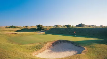 16th hole at Ashburnham Golf Club