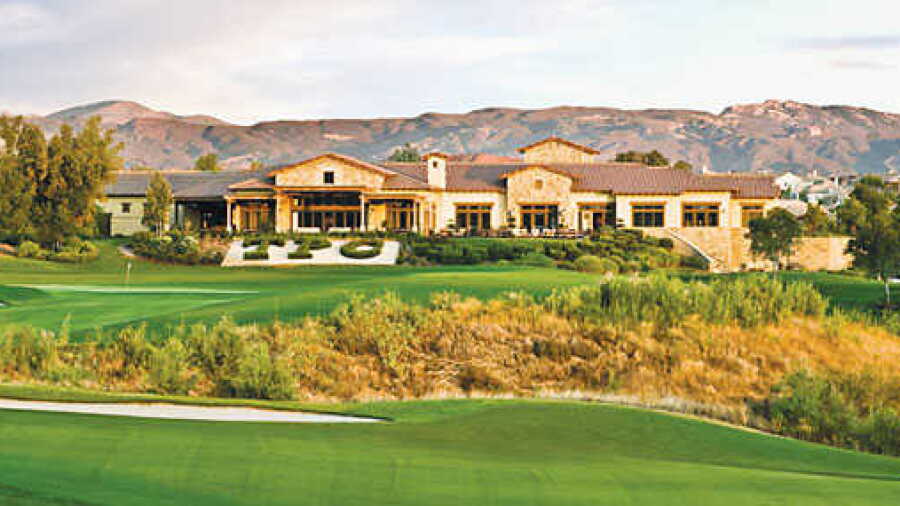 The Oaks Club at Valencia: the clubhouse