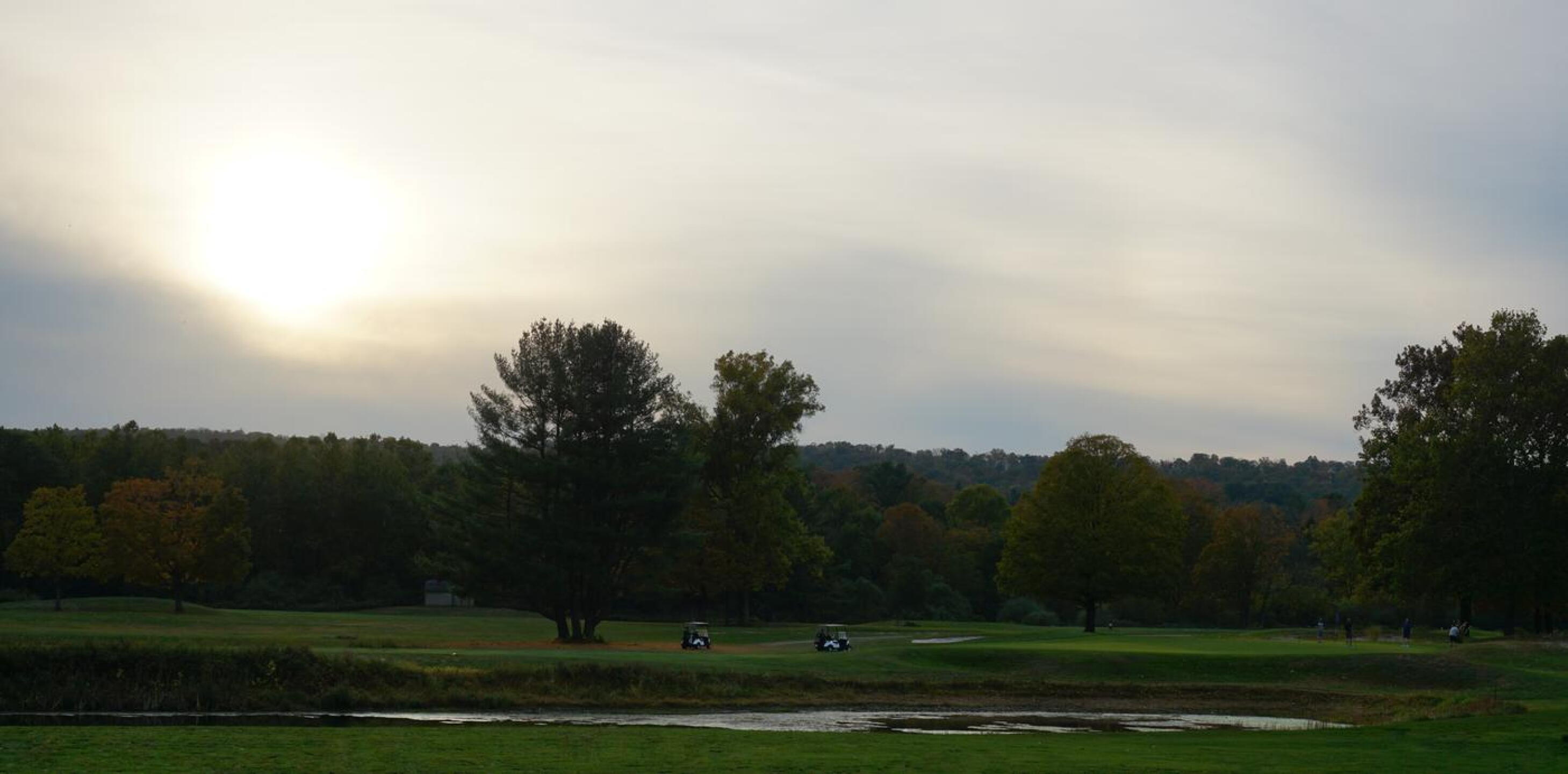 Eighth hole at sunset. (Photo submitted by AptlyLinked on 10/12/2020)