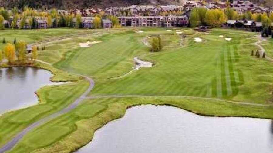 CC of the Rockies: Aerial view