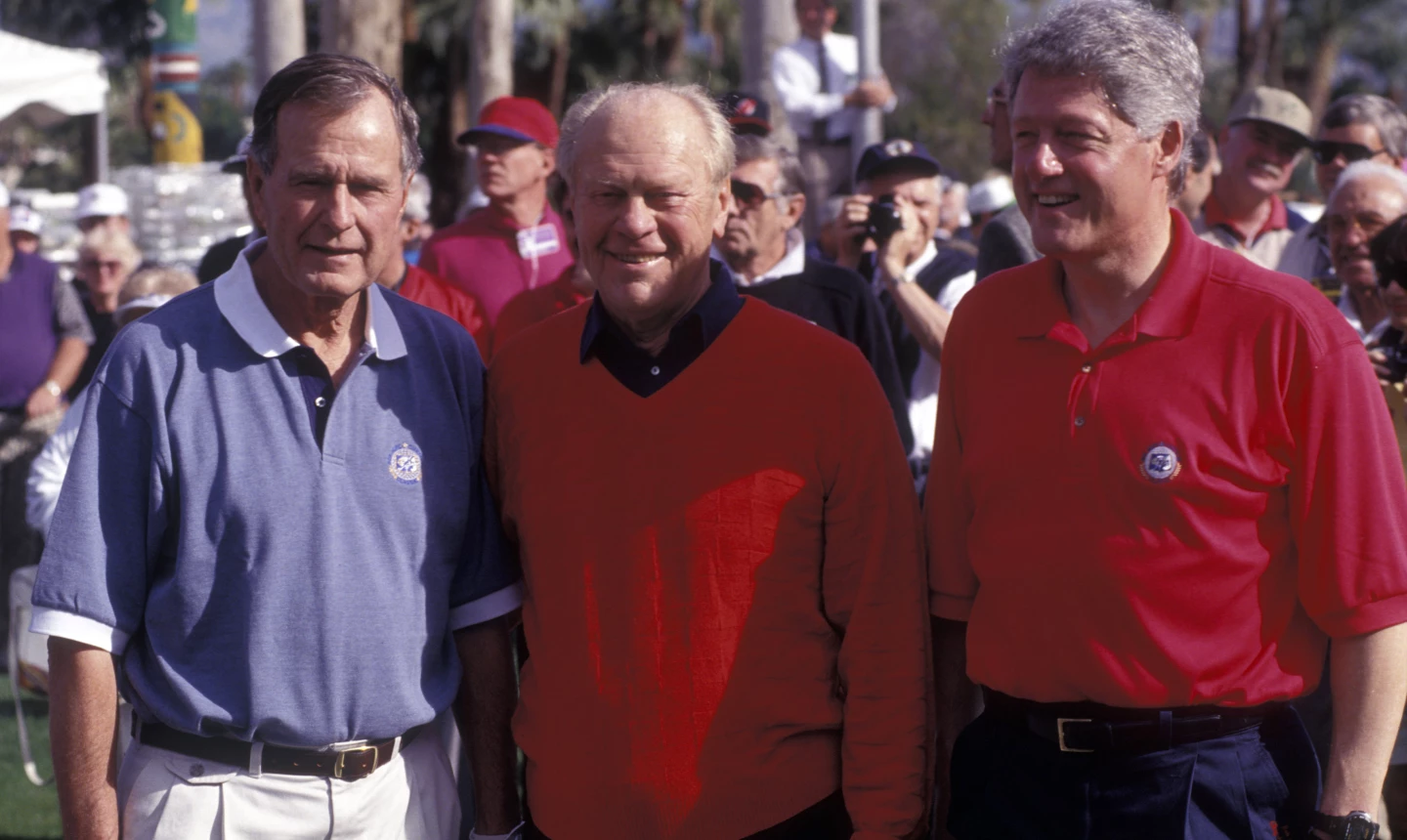 George Bush, Gerald Ford, Bill Clinton