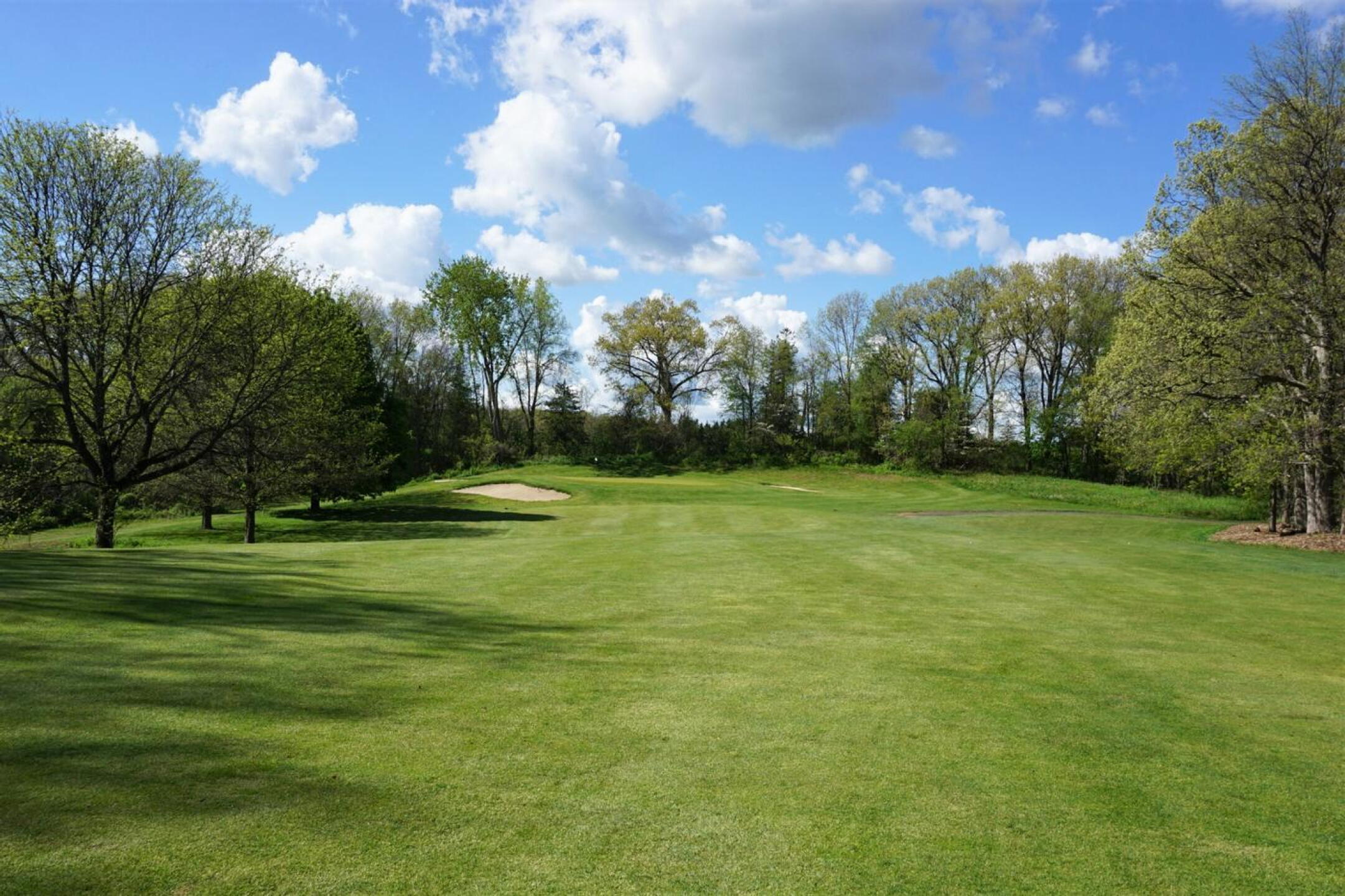 Here is hole four, an attractive short par-4 playing into an elevated green (Photo submitted by AptlyLinked on 05/13/2022)