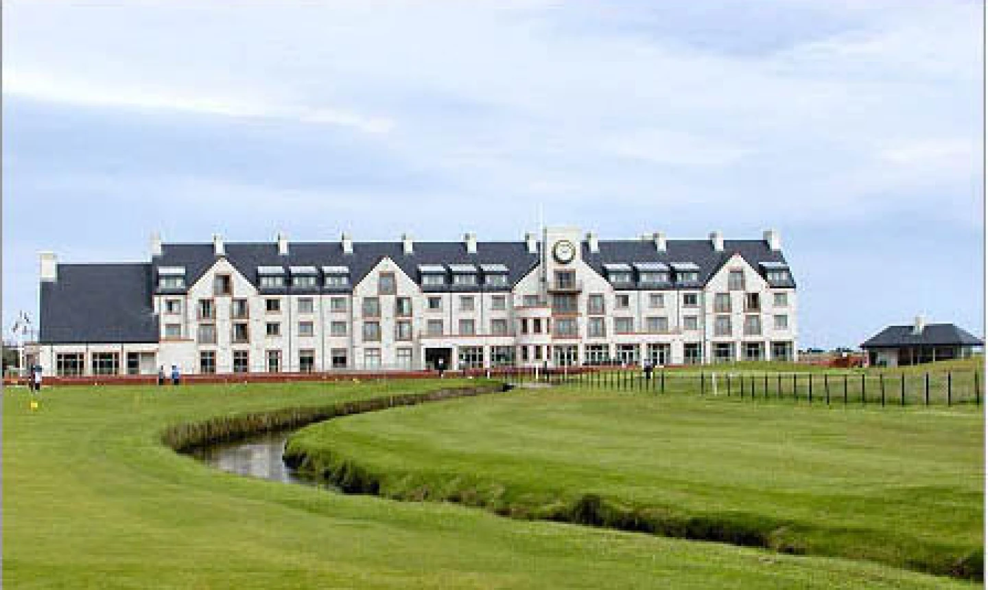 The Carnoustie Golf Hotel can get you on this awesome Carnoustie golf course.