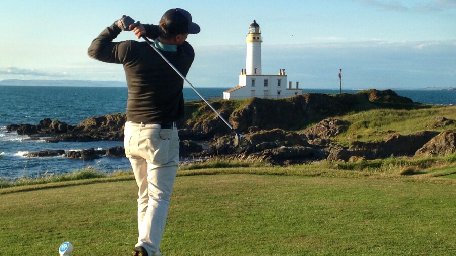 Turnberry - 9th tee