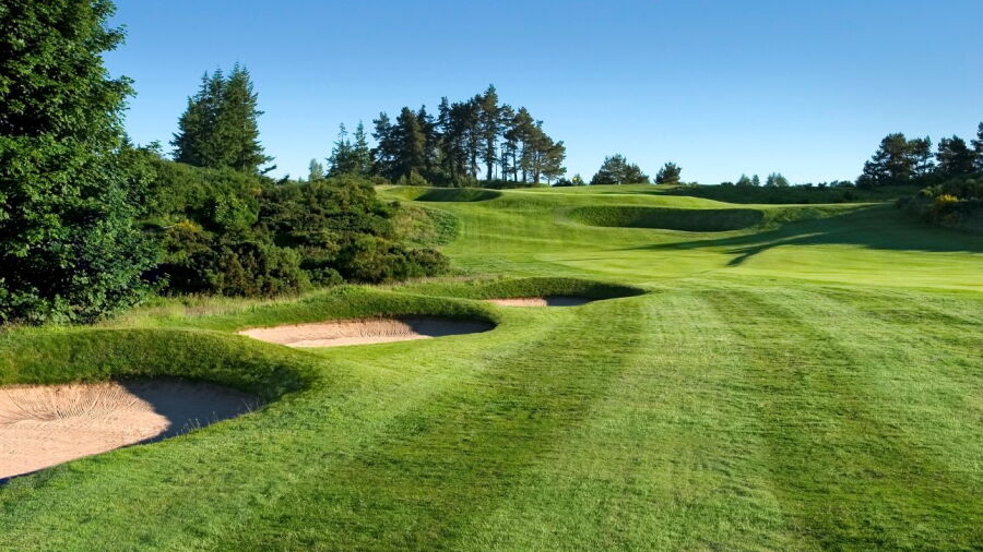 1st hole on the King's Course