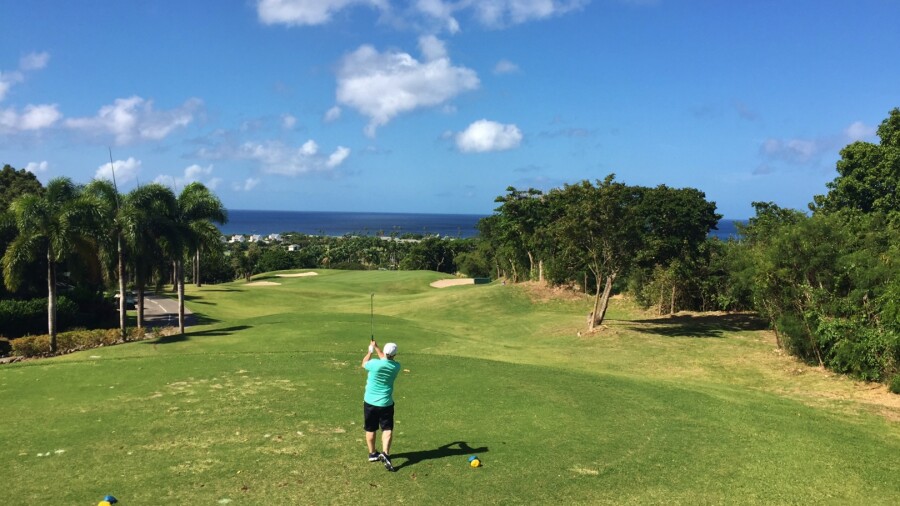 Four Seasons Resort Nevis golf course - hole 14