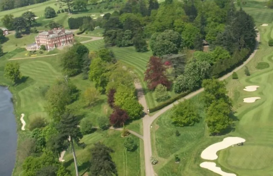 Brocket Hall GC: Aerial view