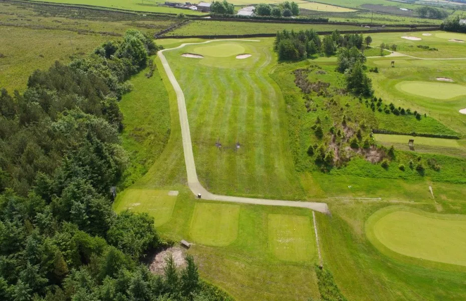 3rd hole at Longridge