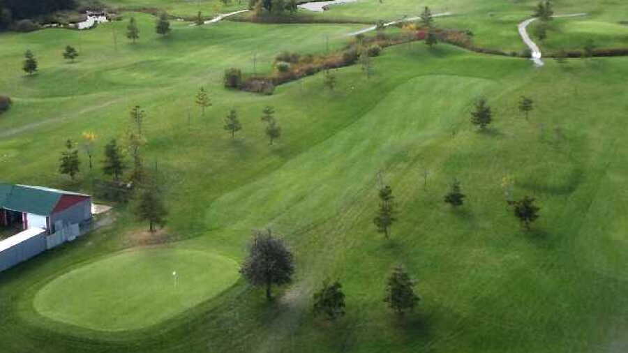 Serpent Nine at Whisky Run GC: Serpent's 9th hole